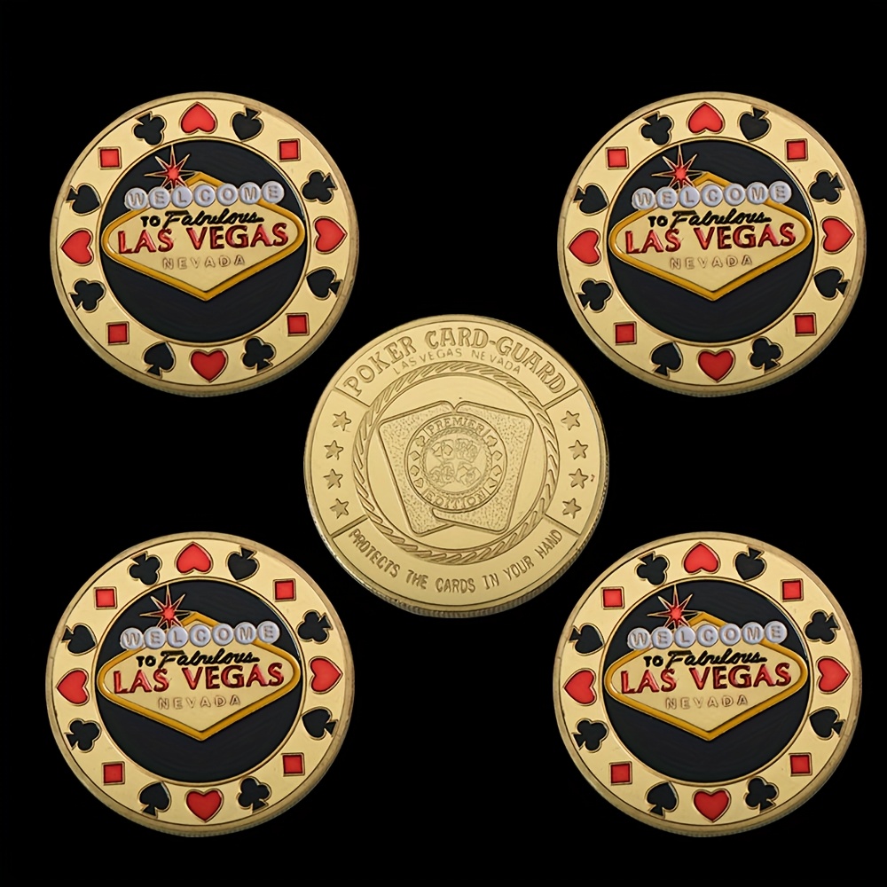 Board Game With Chips - 5pcs Welcome To Nevada Las Vegas