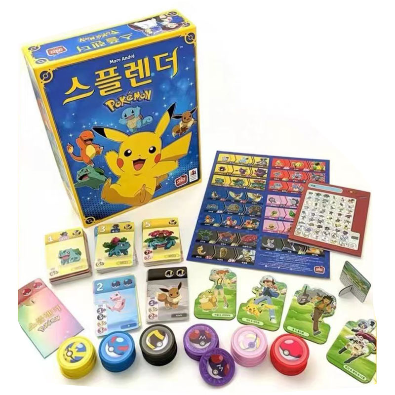 Board Game Pokemon - Pokémon Board Games Dobble Splendor Strategy
