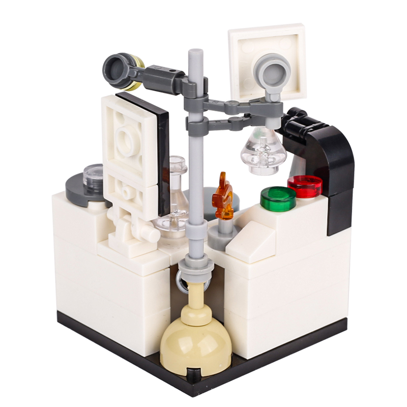MOC City Laboratory Lab Buildi - Lego Set Creator review and price