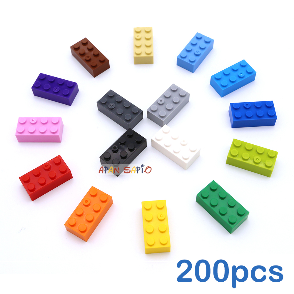 200pcs 2x4 Dot DIY Building Bl - Lego Set Creator review and price