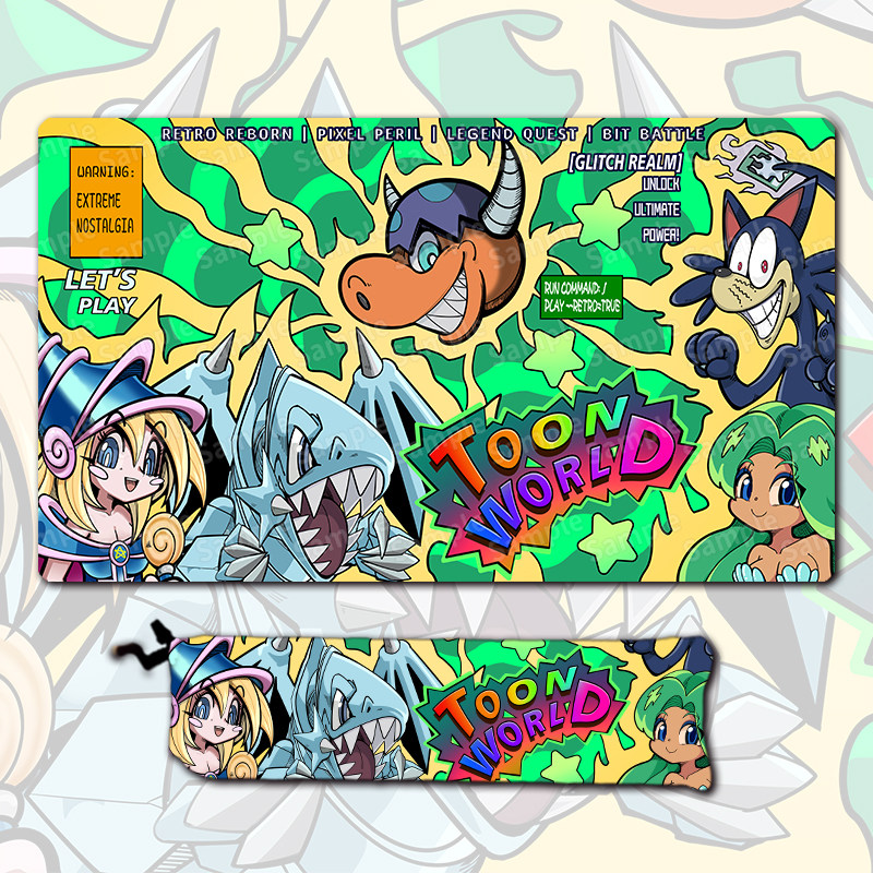 Yu-Gi-Oh! 600x350mm Toon Dark  - Board Game China review and price
