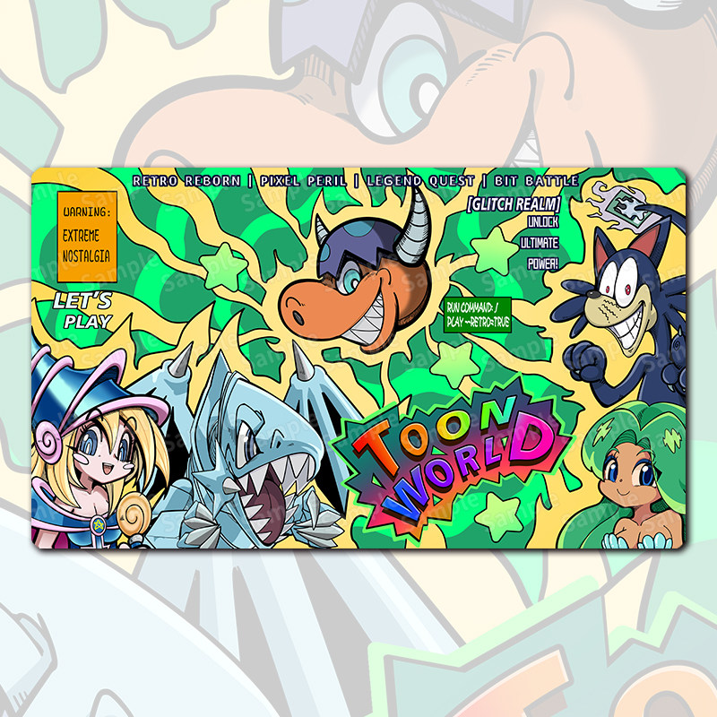 Yu-Gi-Oh! 600x350mm Toon Dark  - Board Game China review and price
