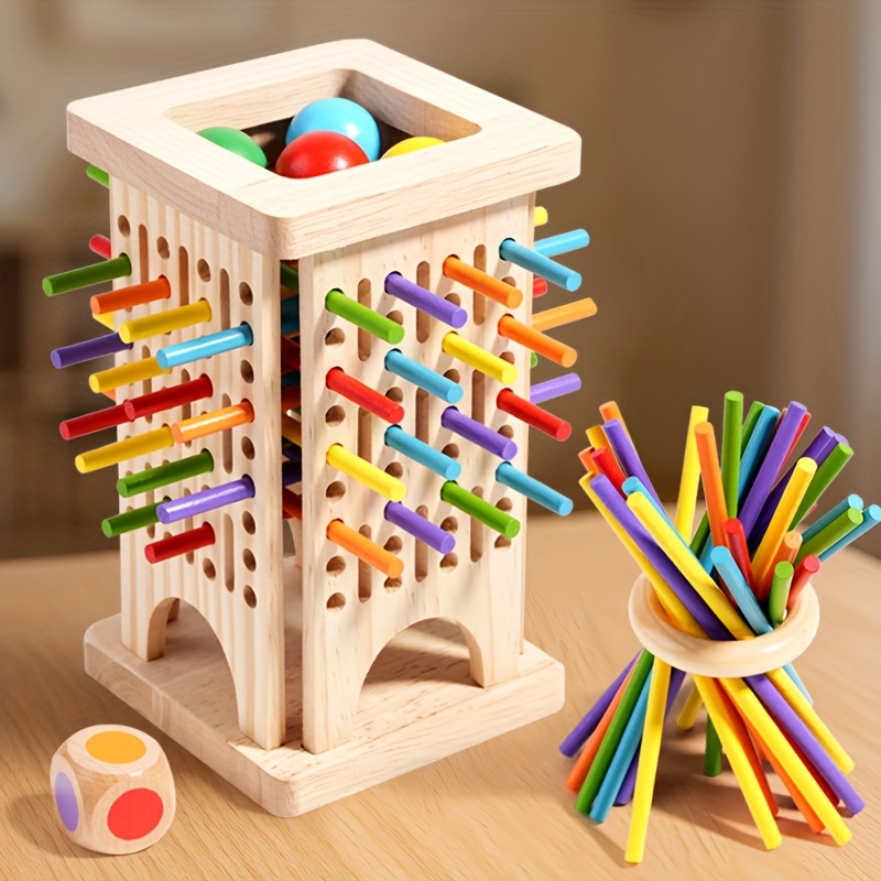 Montessori Wooden Board Game C - Board Game Family review and price