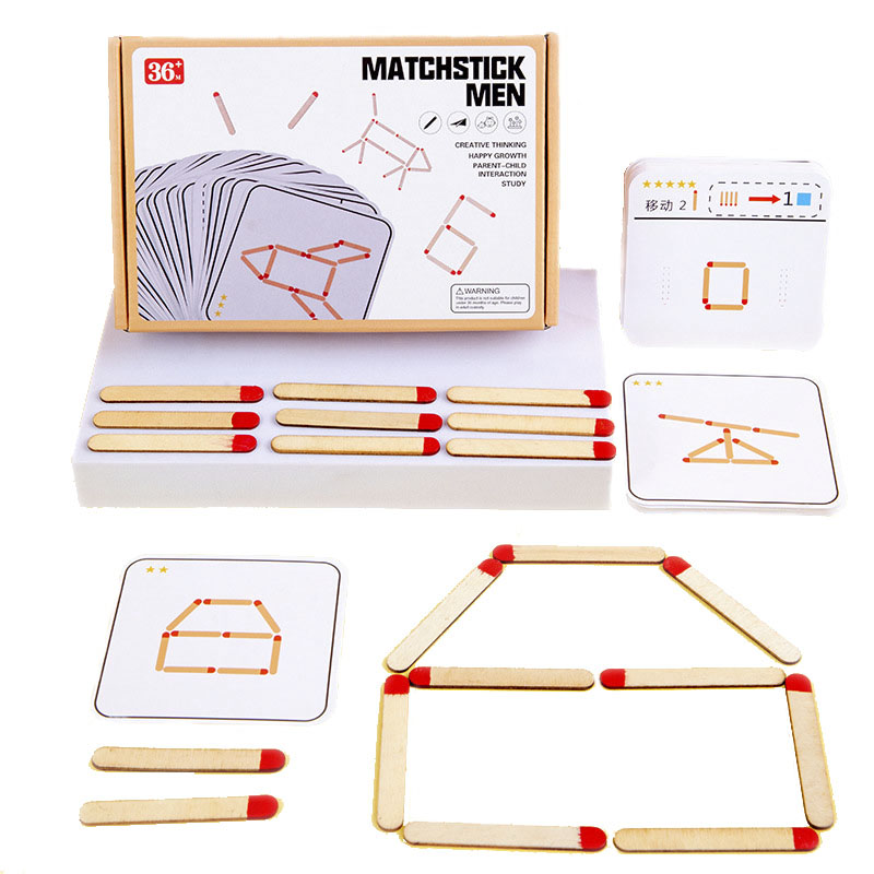 Montessori Matches Puzzles Gam - Board Game China review and price