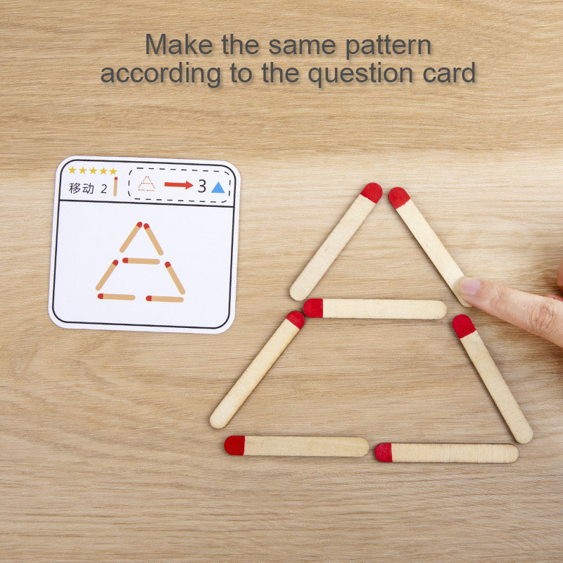 Montessori Matches Puzzles Gam - Board Game China review and price
