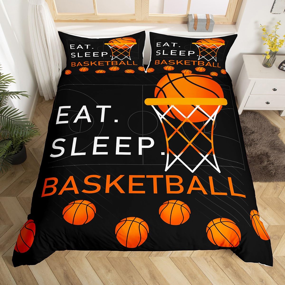 Basketball Duvet Cover Twin Qu - Board Game Nations review and price