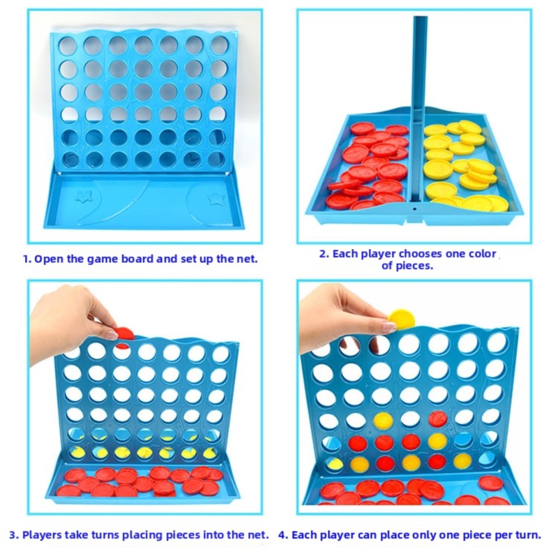 3D Four-in-a-Row Board Game fo - Board Game Family review and price