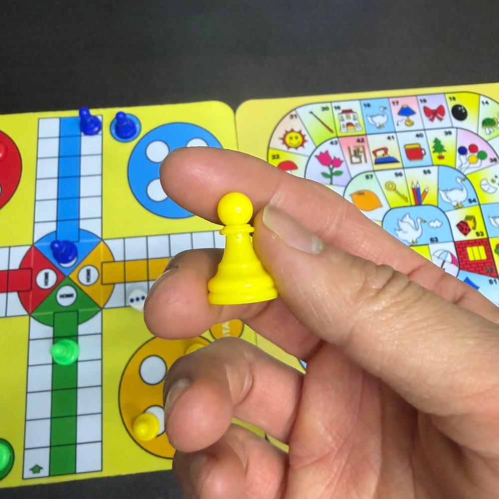 2pcs Ludo and Swan Board Game  - Board Game Ludo review and price