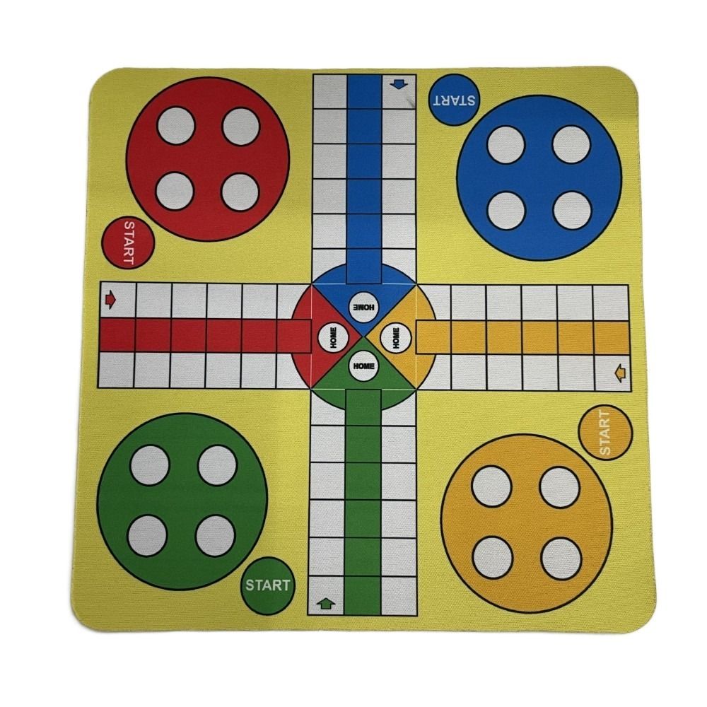 Family With Mouse Pad Flying C - Board Game Ludo review and price