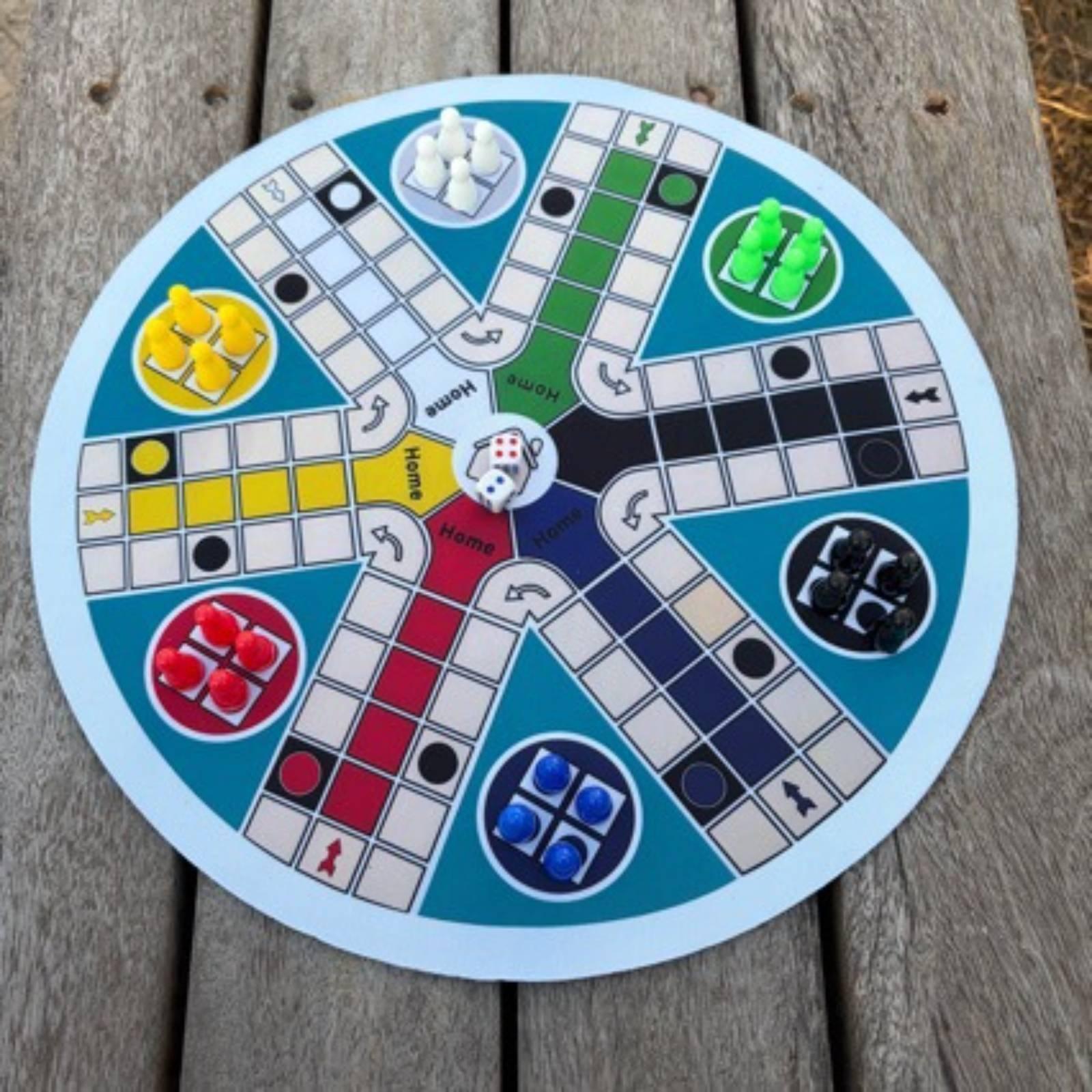 Chess Game Foldable Six Player - Board Game Ludo review and price