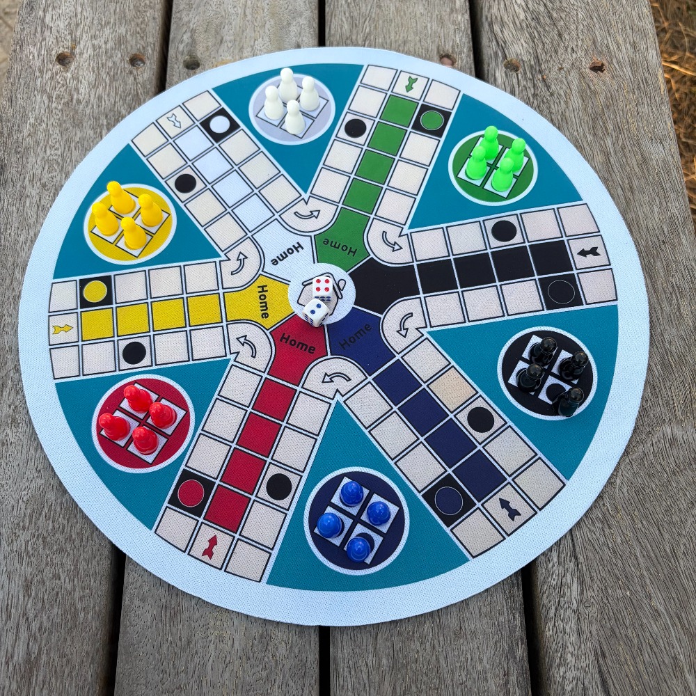 LUDO Game Board 6-Player big s - Board Game Ludo review and price