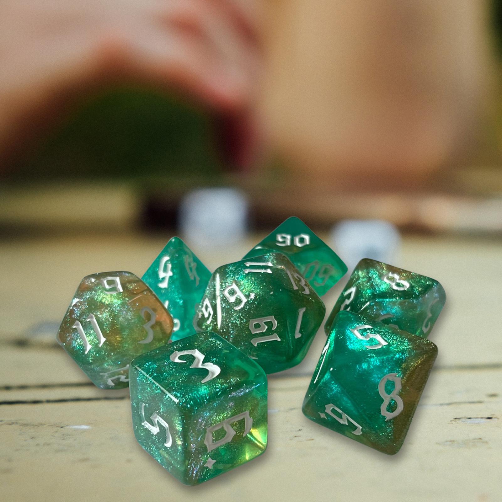7/10PCS Role Playing Game Dice - Board Game Ludo review and price