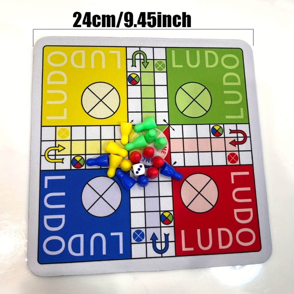 LUDO Game Board with Numbered  - Board Game Ludo review and price