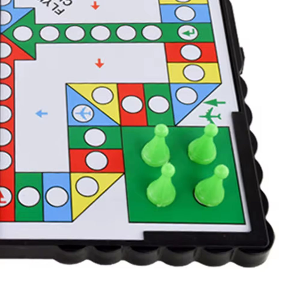 Foldable magnetic flying chess - Board Game Ludo review and price