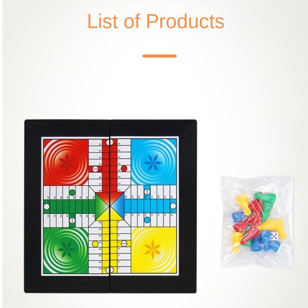 Classic Foldable Ludo Game Set - Board Game Ludo review and price