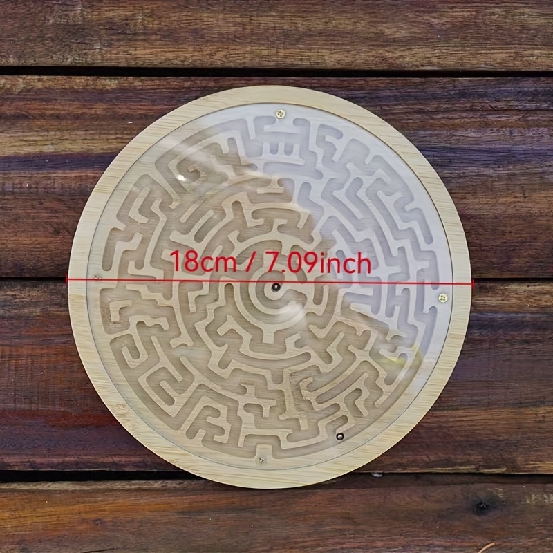 Circular wooden maze game, bam - Board Game Qwirkle review and price