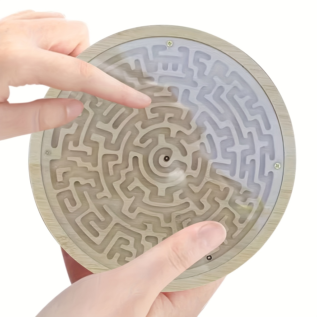 Circular wooden maze game, bam - Board Game Qwirkle review and price