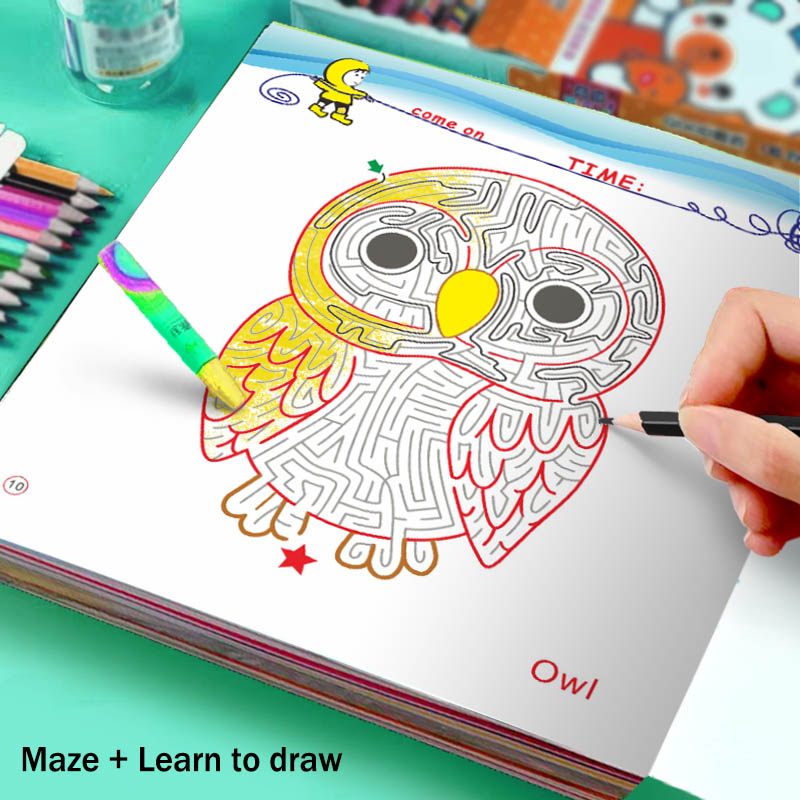 Labyrinth Coloring Book, Child - Board Game Qwirkle review and price