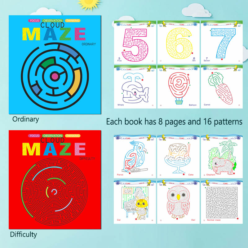 Labyrinth Coloring Book, Child - Board Game Qwirkle review and price