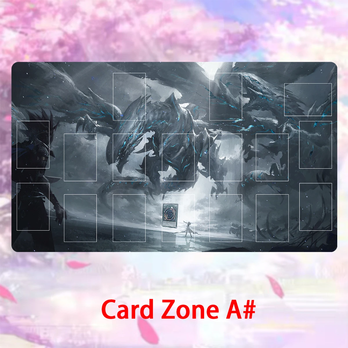 YuGiOh Playmat Neo Blue-Eyes U - Board Game Zone review and price