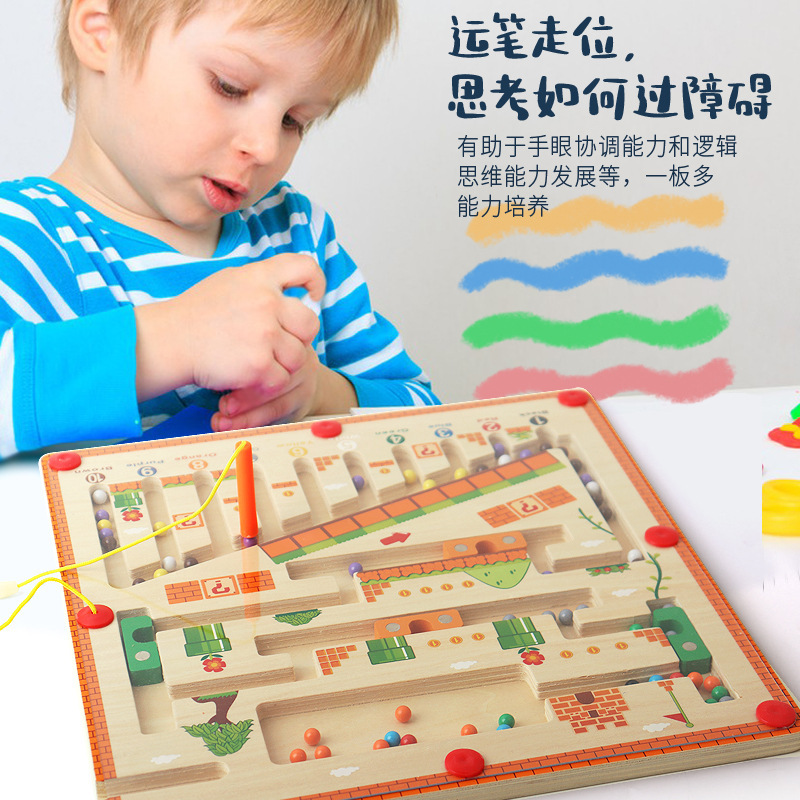 Magnetic Sorting Games Montess - Board Game Qwirkle review and price