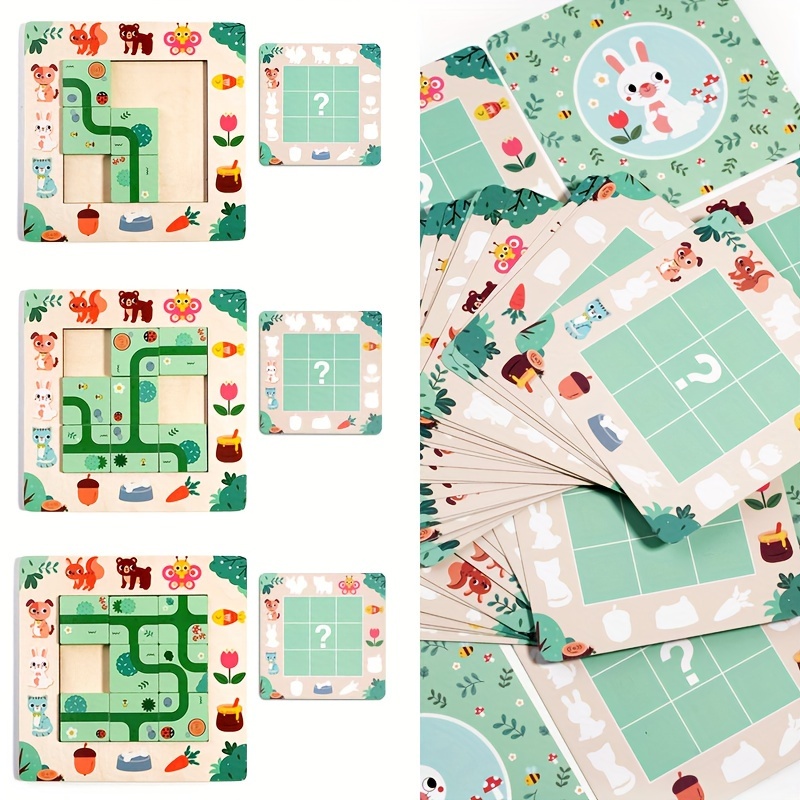 Wooden Finding Route Puzzle Lo - Board Game Qwirkle review and price