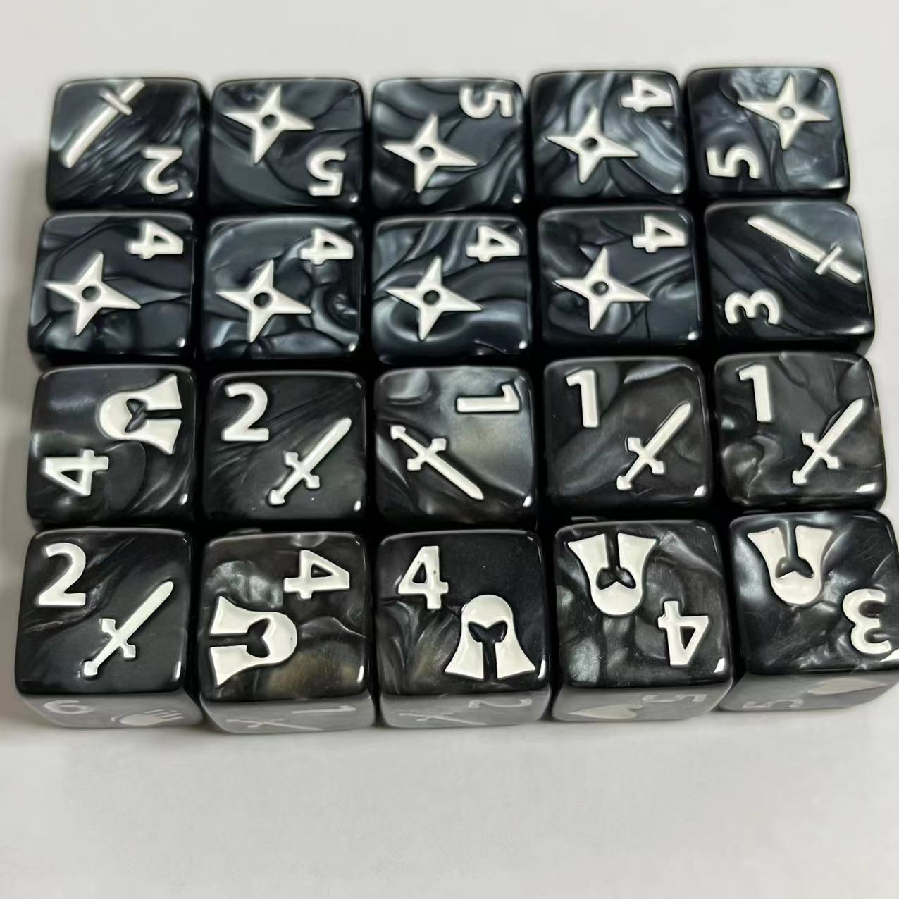10 Pcs Set of New 16mm 6 Sided - Board Game Ludo review and price