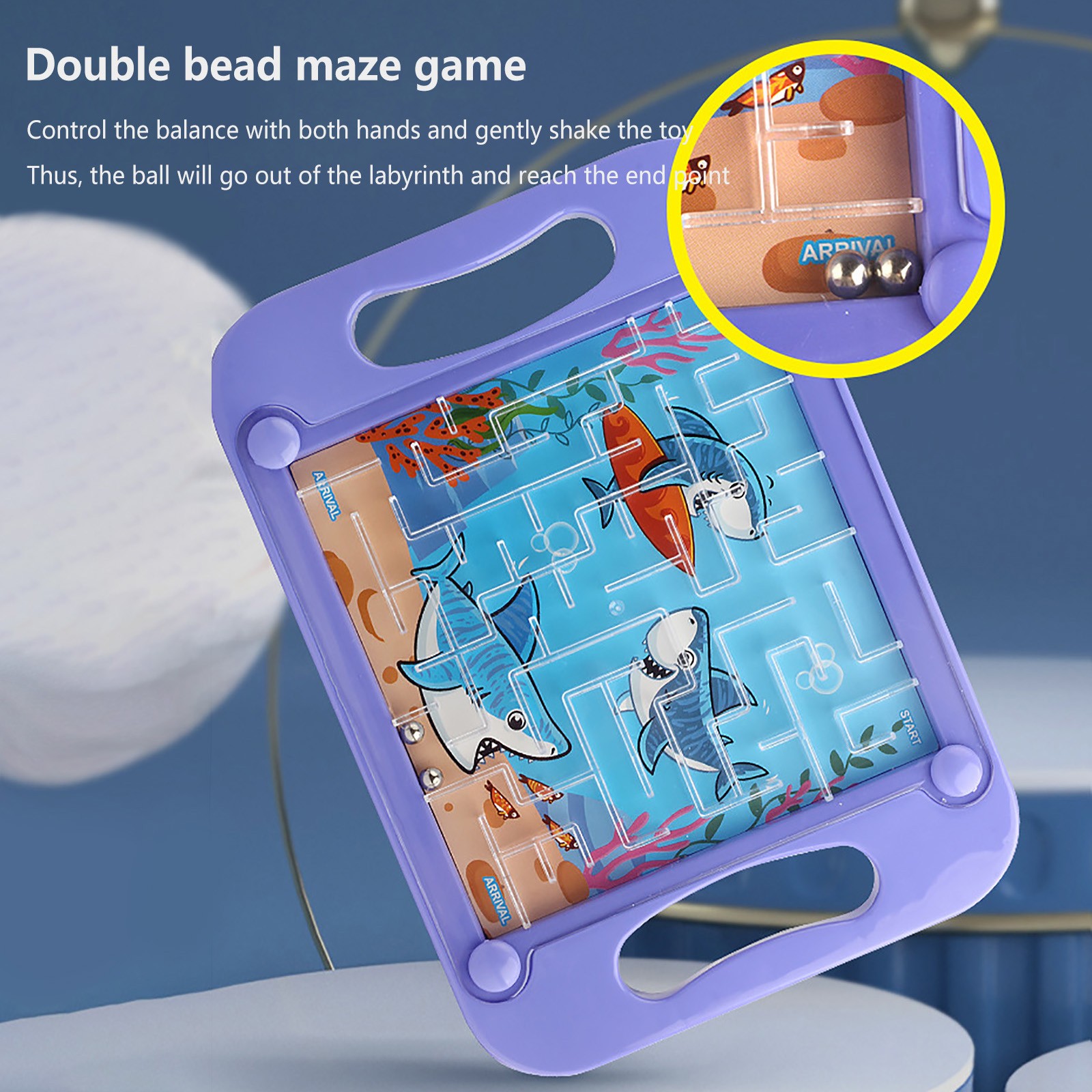 Gravity Balance 3D Maze Ball M - Board Game Qwirkle review and price