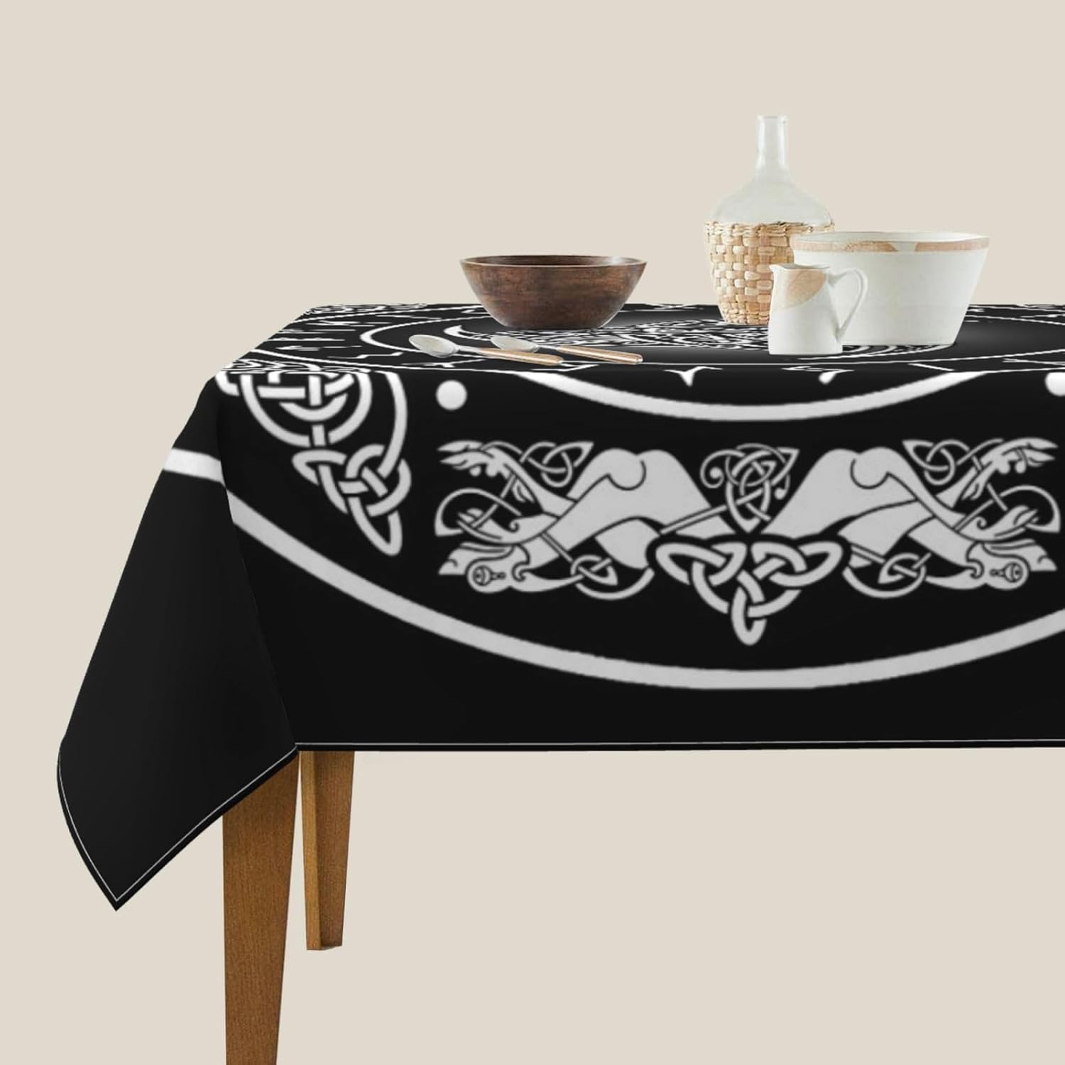 Viking Style Rectangle Tablecl - Board Game Vikings review and price